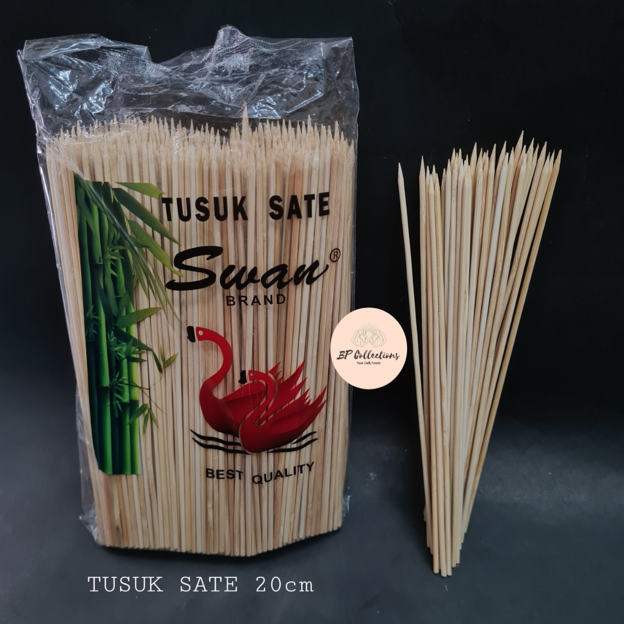 Dus Pak Tusuk Sate Bambu Panjang Cm Mm Kualitas Import Tusuk