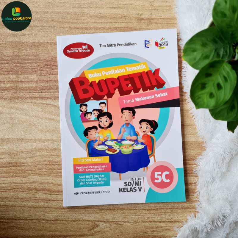 Buku Bupetik Sd Kelas Semester A B C D E Buku Erlangga