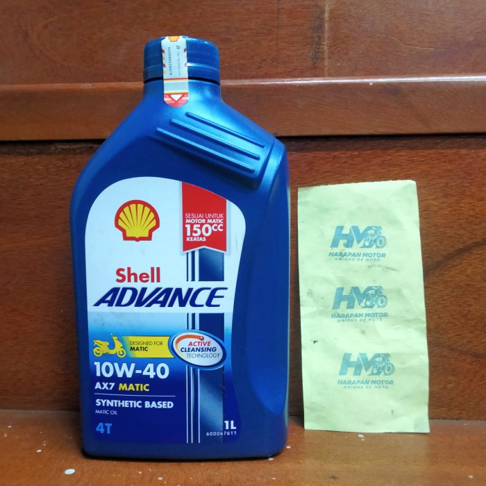 Oli Mesin Shell Ax Matic W Ml Original Lazada Indonesia