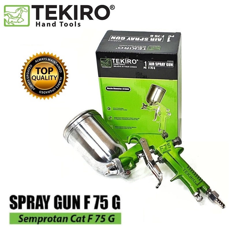 Tekiro Spray Gun F Tabung Atas Cc Spet Cat Semprot Angin Kompresor