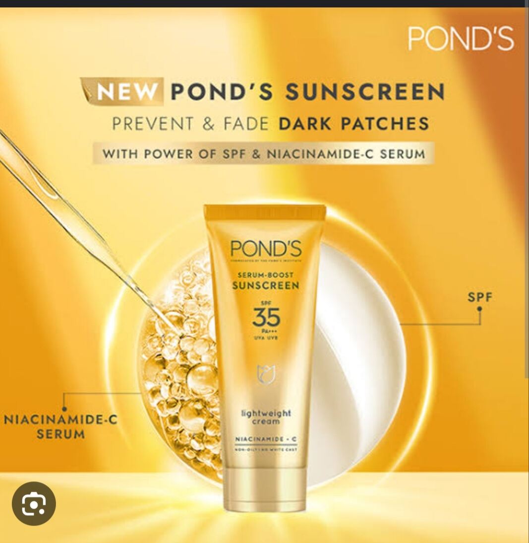 Sunscreen Ponds Uv Protect Sun Serum Ml Lazada Indonesia