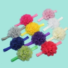 AC 10 Pcs Terbaru Bayi Gadis Bayi Balita Headband Bunga Headwear Hair Band-Intl