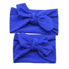 AC Headband Ibu Bayi Kelinci Telinga Headband Bow Tie Headband dengan Orang Tua-anak Stretch Cotton Headbands Grosir-Intl