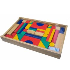 Atham - Toys Balok Bangun Kayu 42 S
