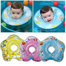 Baby Neck Ring Float Rattle Pelampung Leher Bayi Kerincing - Warna Random (Ban leher ban)