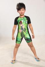 Baju Renang Anak Ben10 Jumpsuit Renang Unik Lucu Swimwear Import