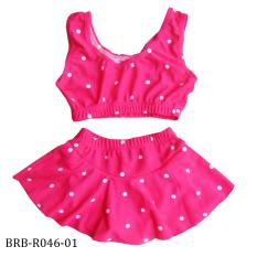 Baju Renang Bayi 2 Pieces Motif Polkadot BRB-R046