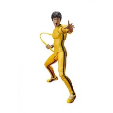 Bandai Tamashii Nations S.H. Figuarts Bruce Lee (Yellow Track Suit) Action Figure, Yellow - intl