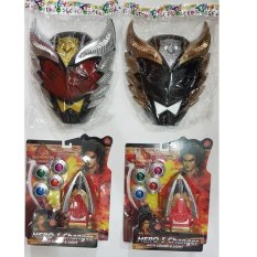 Bima-X Sepasang Jam Bima Dan Topeng Merah Dan Hitam