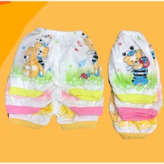 Celana pendek Bayi isi 12 pcs MELODY umur 3-12 bulan/celana santai/celana rumah/anak laki-laki/anak perempuan