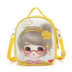 Children Shoulder Bag Girls Travel Bag Mini Kindergarten Cartoon Cute Baby Girl Backpack 17×9×20cm - intl