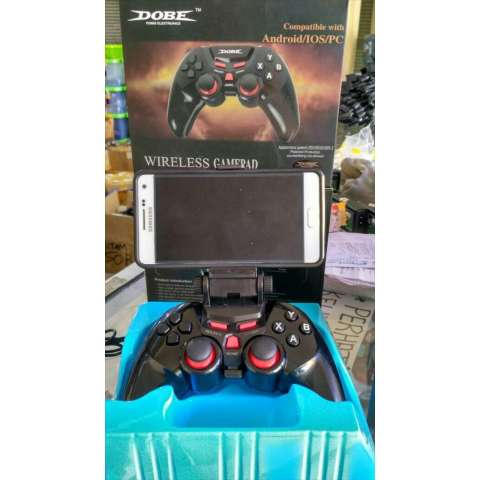 Dobe Stik Bluetooth HP handphone laptop pc komputer cpu Android joystik setik game bluetoot bluetot wireless wireles 3