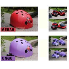 Helm Pengaman Skuter Dan Sepatu Roda Anak Dewasa 6 - 16 Tahun