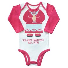 J baby Baju Bayi Lebaran Bodysuit Idul Fitri Girl
