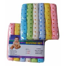 Jelova Angela 6pcs Bedong RAINBOW Felicia Baby Bayi Premium Quality SNI Standart - 1pac Mix