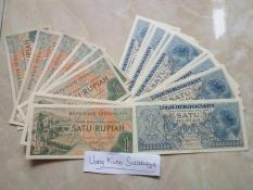 Uang kuno Rp1 - 1 Rupiah Kondisi Baru N Mulus N Asli