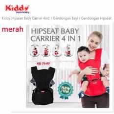 Kiddy Hipseat Baby Carrier 4 IN 1 (Merah)
