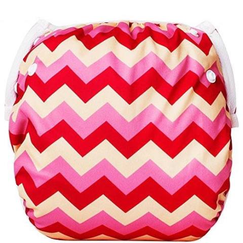 Kidlove Cartton Digital Printing Swimming Pants Washable Soft Cloth Diaper for Baby Infant from 7 to 33 Pounds Specification:YS - intl 2