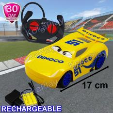 KokaPlay RC Cars Lightning McQueen Jackson Storm Cruz Ramirez Rechargeable Mainan Anak Edukasi Mobil Remote Control Cars