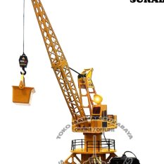 Mainan edukatif rc alat berat tower crane