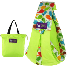 NiceEshop Cotton Baby Slings dan Wraps Carrier untuk Bayi Baru Lahir dan Menyusui, Hijau