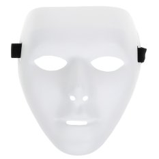 Ormano Topeng Jabbawockeez White Mask Action - Putih