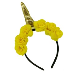 Pesta Dekoratif Unicorn Bunga Hairband Kids Dewasa Girls Headband Hiasan Kepala-Intl