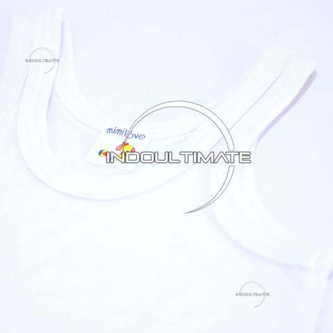 PREMIUM 6pcs Kaos Dalam Bayi 100% COTTON KD-01 / KATUN DINGIN SERAP KERINGAT Lembut / baju bayi anak perempuan / baju bayi laki laki / perlengkapan bayi 4