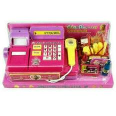 Random House Mainan Mesin Kasir Cash Register Keren Dan Lucu, Pink
