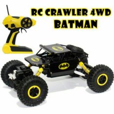 Random House Mainan Mobil RC Offroad Rock Crawler Skala 1:18 Batman, Multicolor