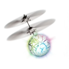 RC Flying Bola Drone Helicopter Dibangun Di-Dalam Shinning LED Lighting untuk Anak-anak Mainan-Internasional