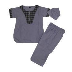 Rianni Setelan Baju Muslim Koko Turki Bayi Anak Laki-laki Size XS
