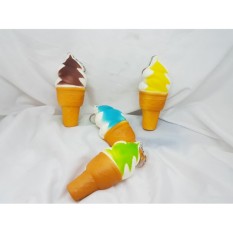 Squishy Eskrim Escone Ukuran 5cm Warna Random 1 Pcs