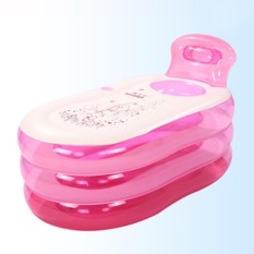 Olahraga Air Inflatable Pool Portable PVC Dewasa Bath Tub Lipat Inflatable Bathtub Aman Spa Kolam Renang & Aksesoris-Intl