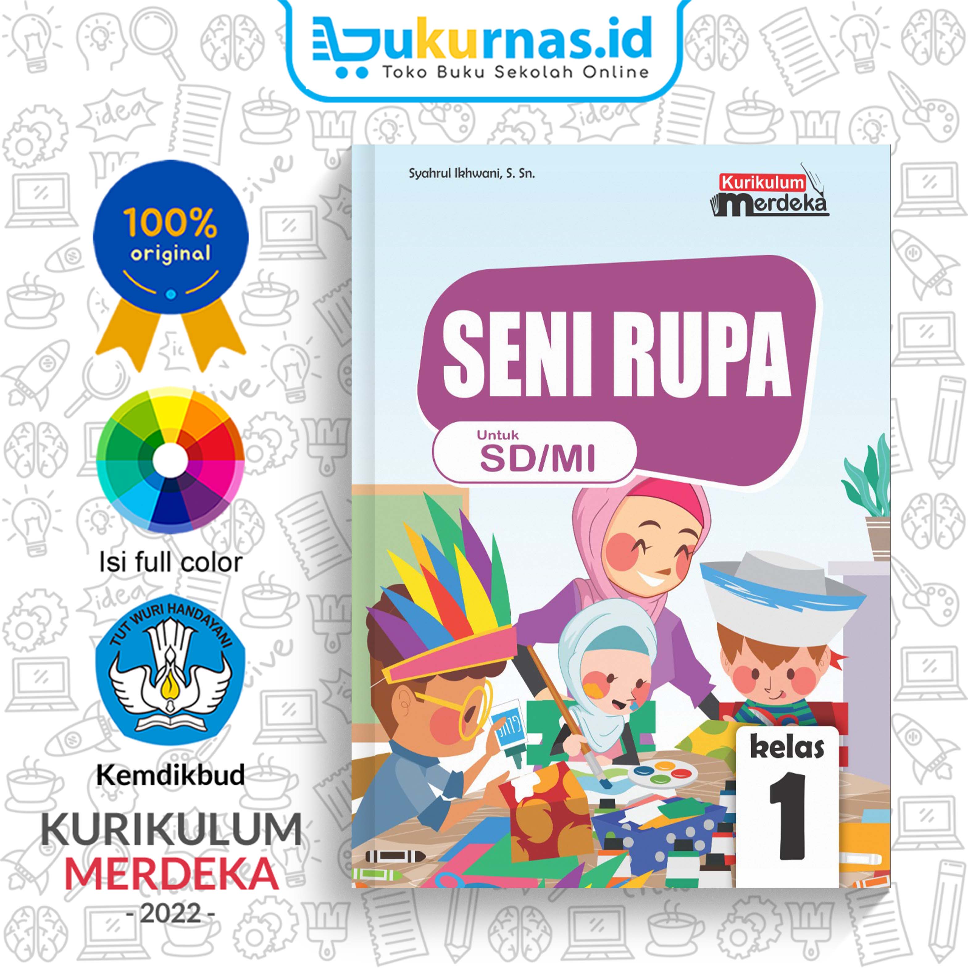 Buku Siswa Seni Rupa Sd Mi Kelas 1 Kurikulum Merdeka Wkj Lazada