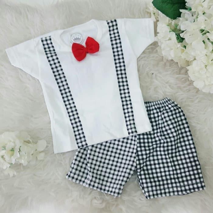 Promo Wish Tie - Setelan Baju Bayi Lucu Original 100%