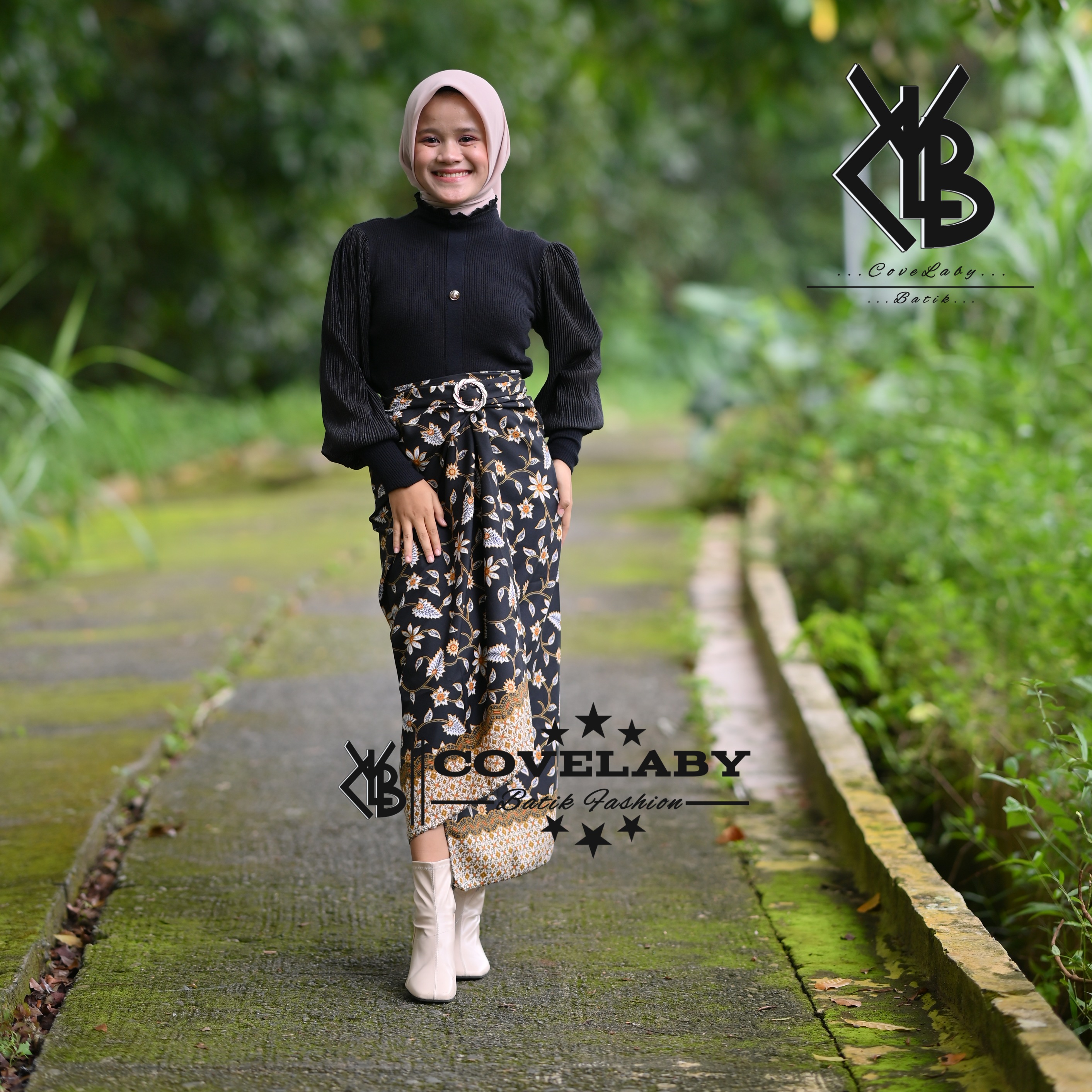 Bync Rok Lilit Batik Kondangan Rok Lilit Wisuda Elegan Batik Halus