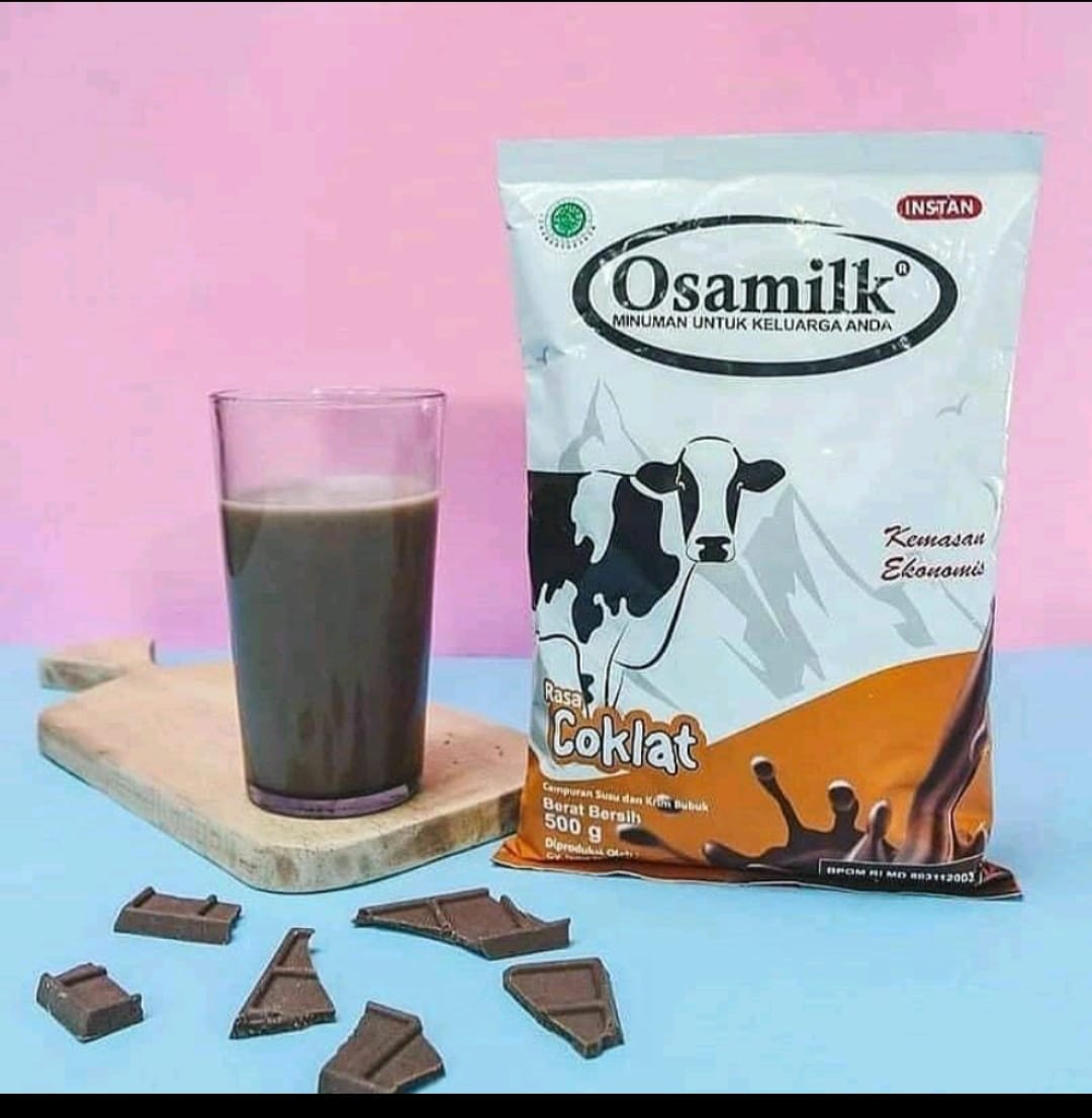 Ready Osamilk Susu Sapi Penambah Gemuk Badan Rasa Coklat Susu Kesehatan