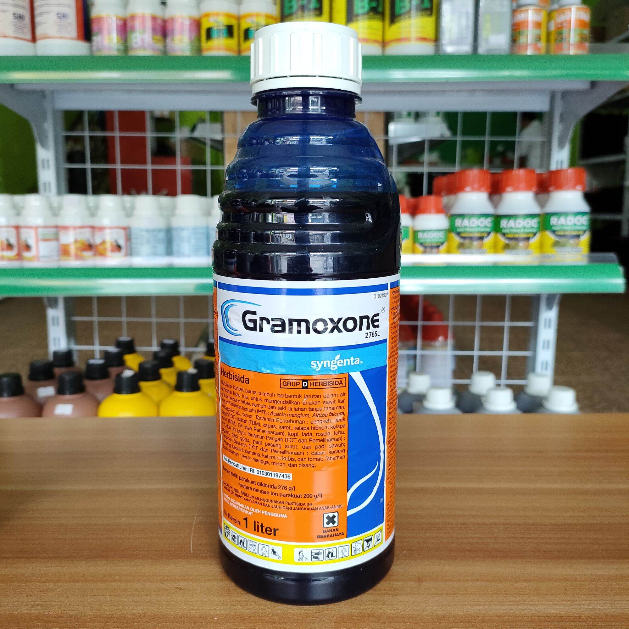 ASLI Herbisida Gramoxone 276SL Pembasmi Rumput Liar Gulma 1 Liter