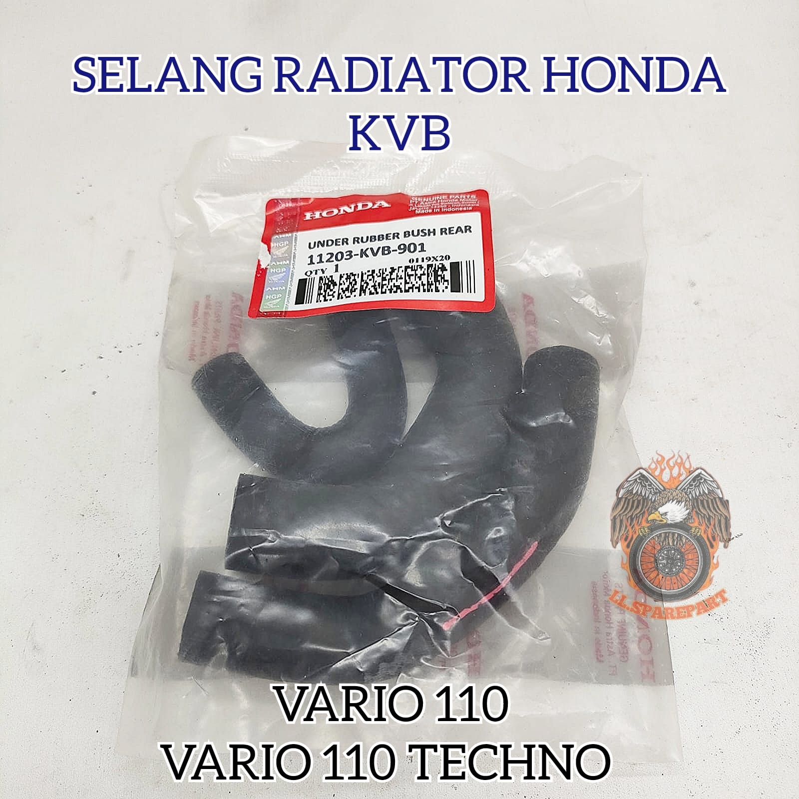 SELANG PIPA RADIATOR SET 3PCS ASLI ORIGINAL HONDA KVB KUALITAS ORI