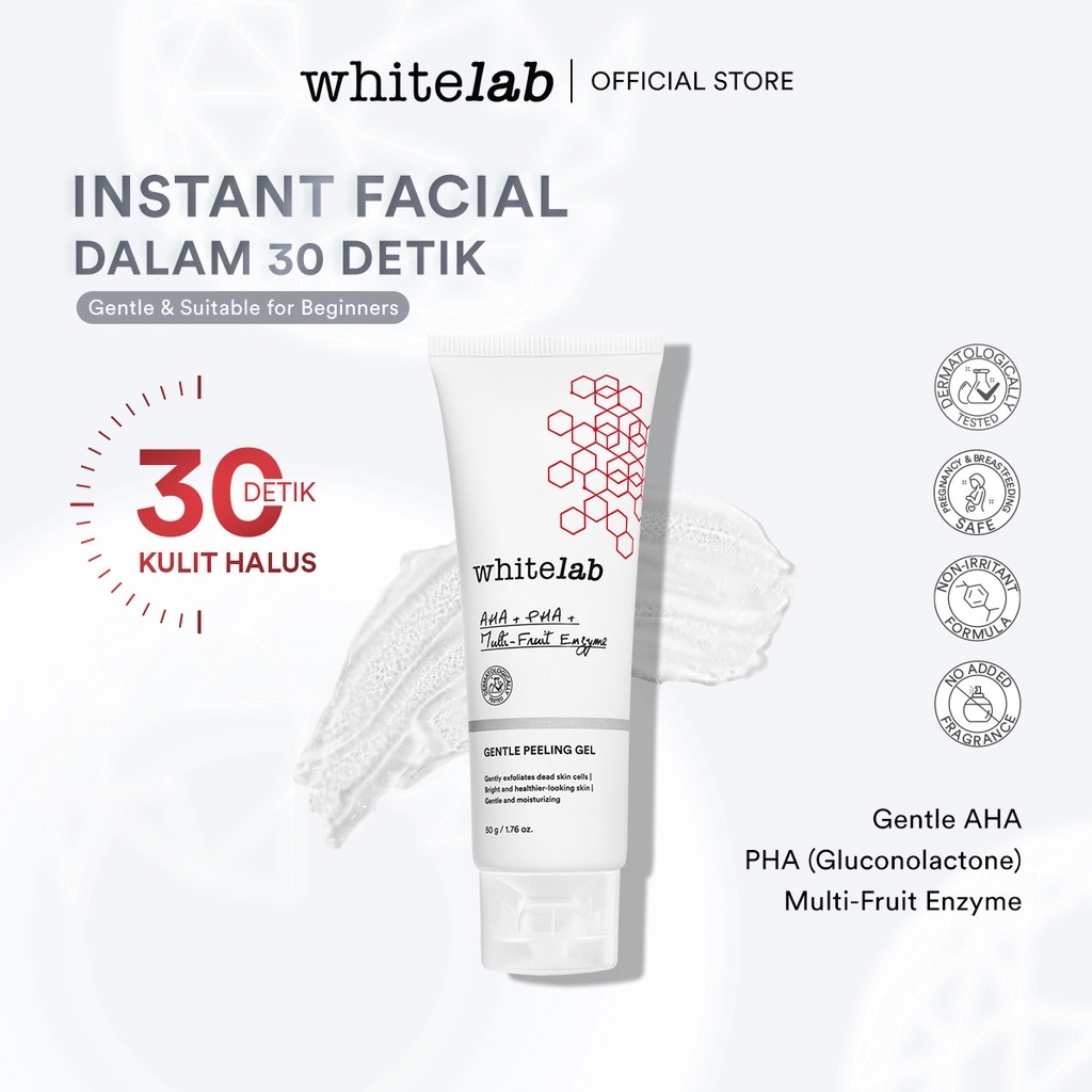 Bpom Whitelab Gentle Peeling Gel With Aha Lactic Acid Pha