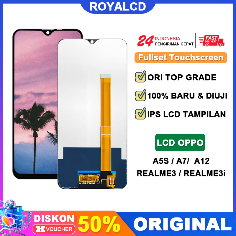 Diuji Lcd Oppo A S A A Realme Fullset Touchscreen Hd Touch