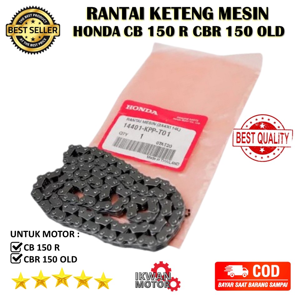 Rantai Keteng Rantai Mesin Honda Cb 150r Cbr 150 Old 14401 KPP