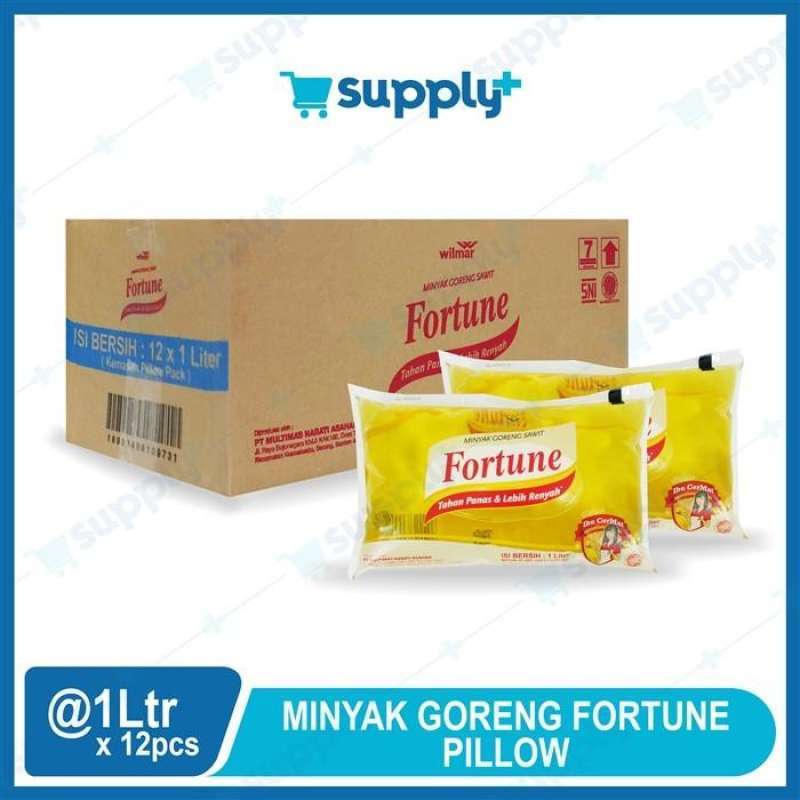 Minyak Goreng Fortune Liter Isi Pillow Per Karton Lazada Indonesia