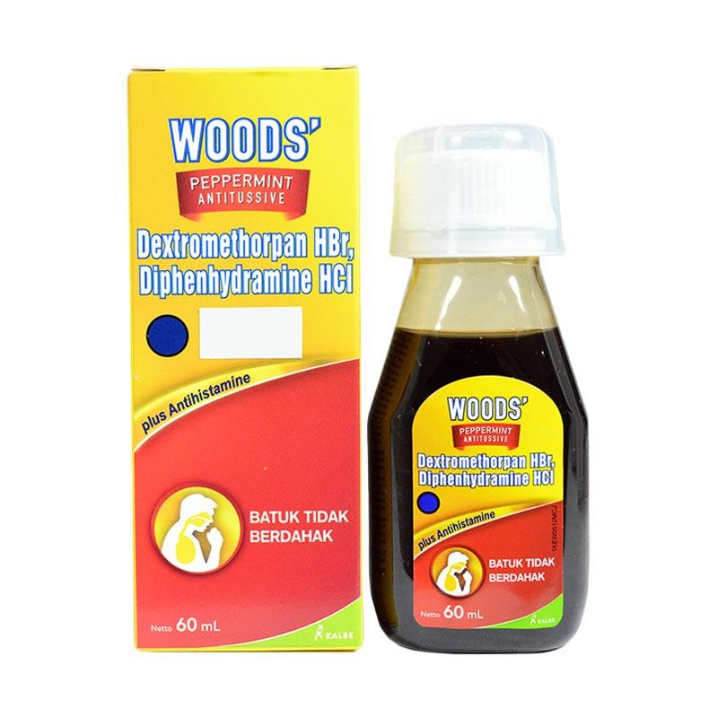 Woods Peppermint Antitussive Obat Batuk 60 ML Lazada Indonesia