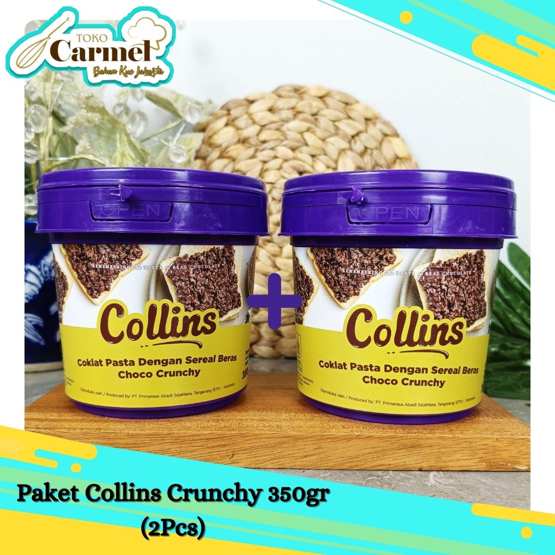 PAKET ISI 2 COLLINS Coklat Crunchy 350GR Lazada Indonesia