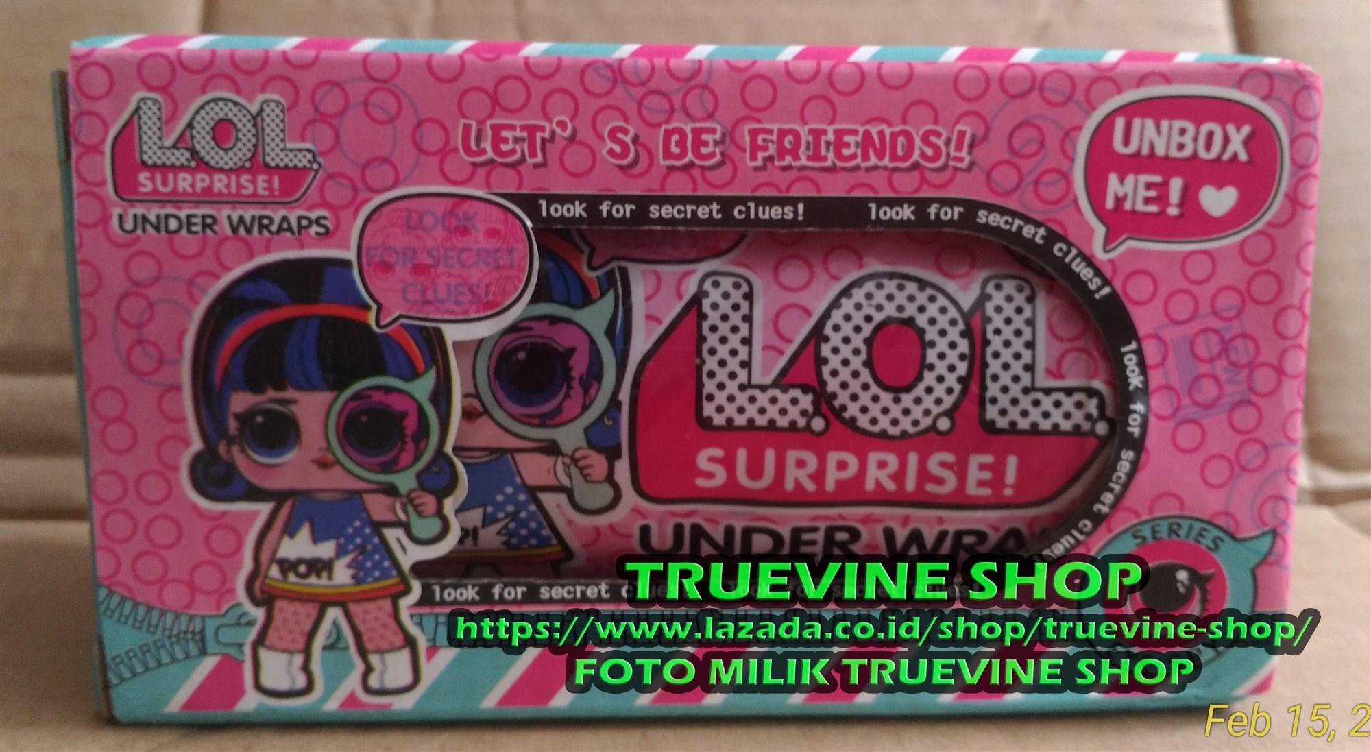 LOL Surprise! Under Wrap Series (L.O.L.) Mainan Edukasi Boneka Anak