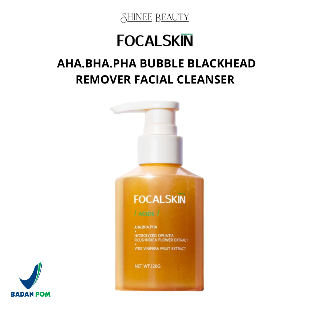 Focalskin Aha Bha Pha Bubble Blackhead Remover Facial Cleanser G