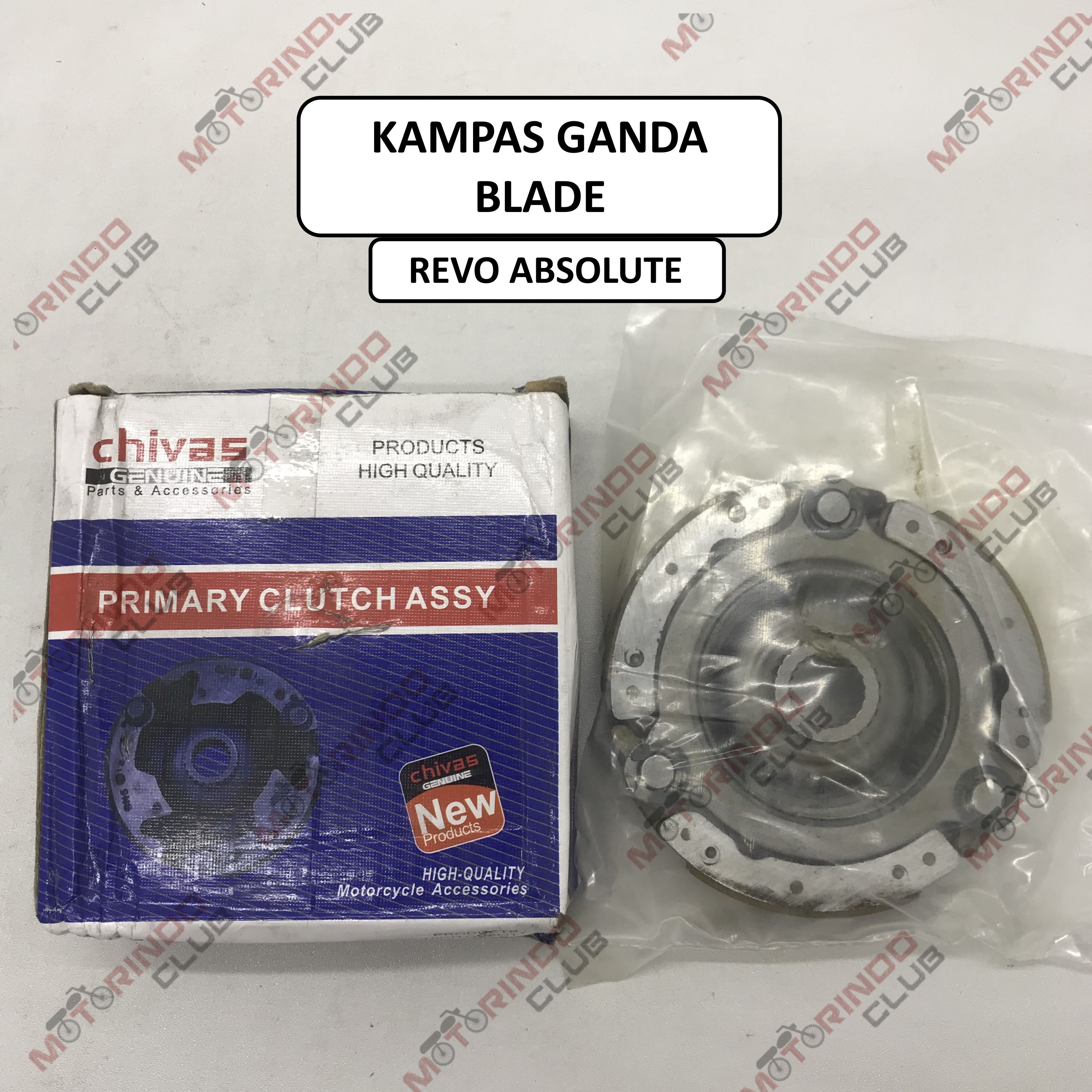 Kampas Ganda Weight Primary Clutch Assy Blade Revo Absolute Merek