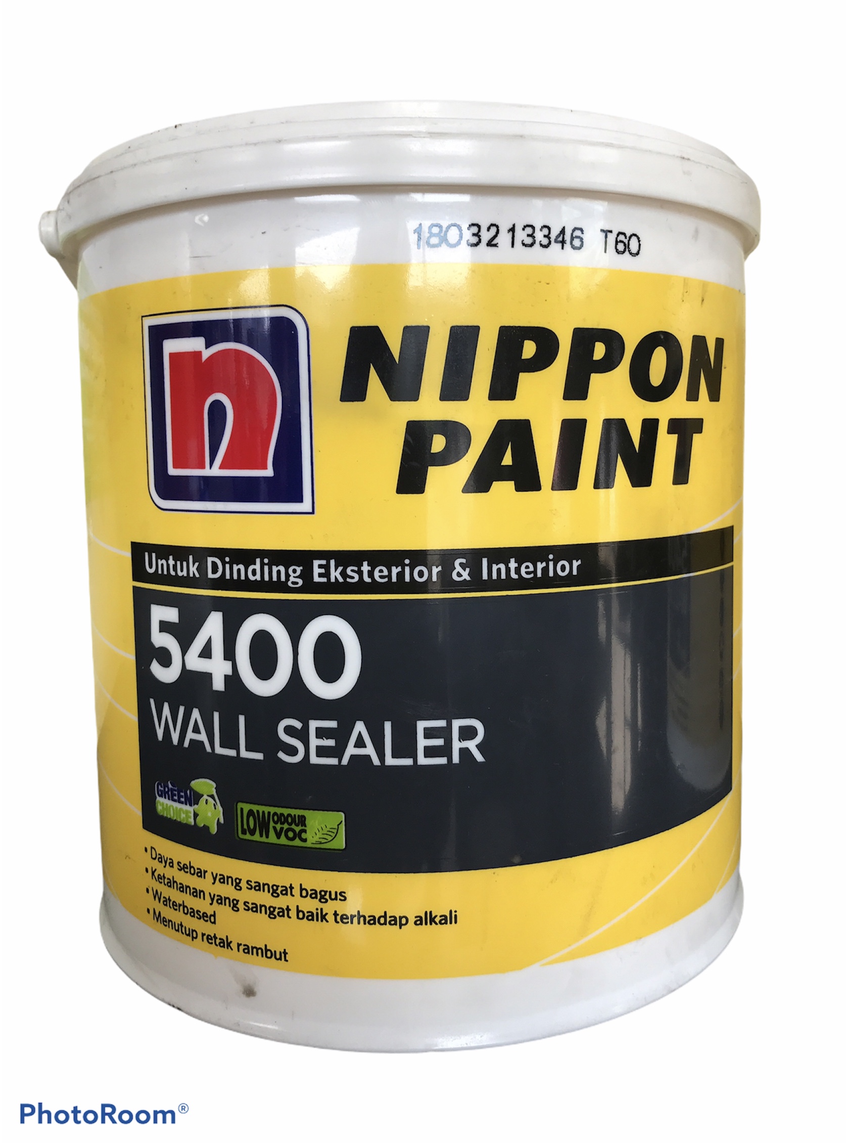 Cat Dasar Dinding Interior Eksterior Nippon Wall Sealer Liter